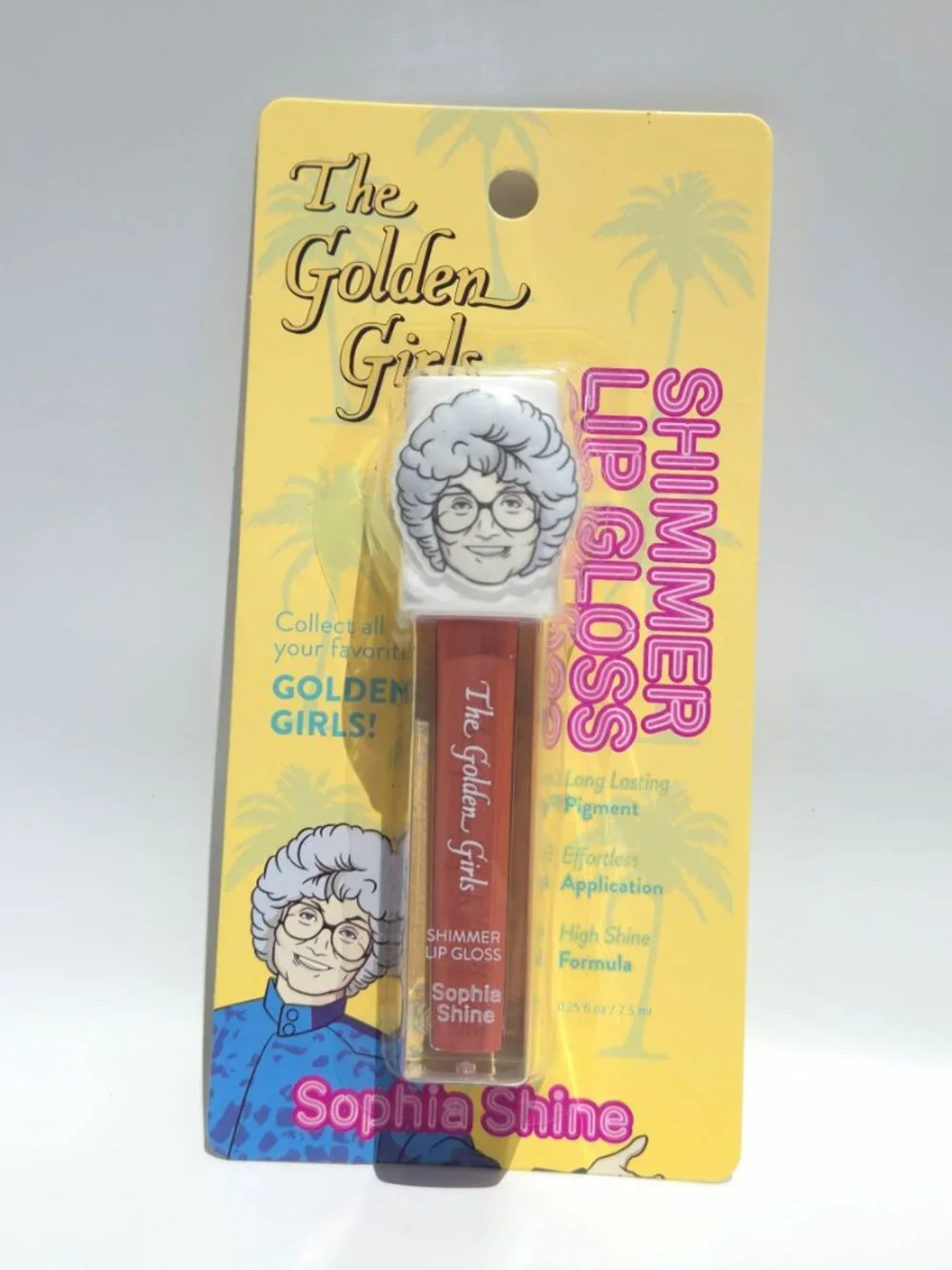 $5 Add On When Bundled with $10+ The Golden Girls Sophia Shine Lip Gloss